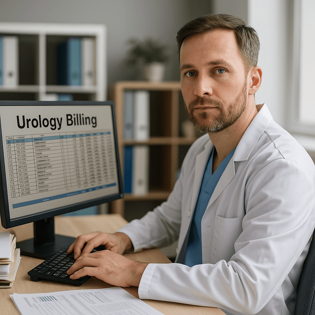 Urology Billing Services by The Ashez Group — professional billing specialist managing urology claims and codes.