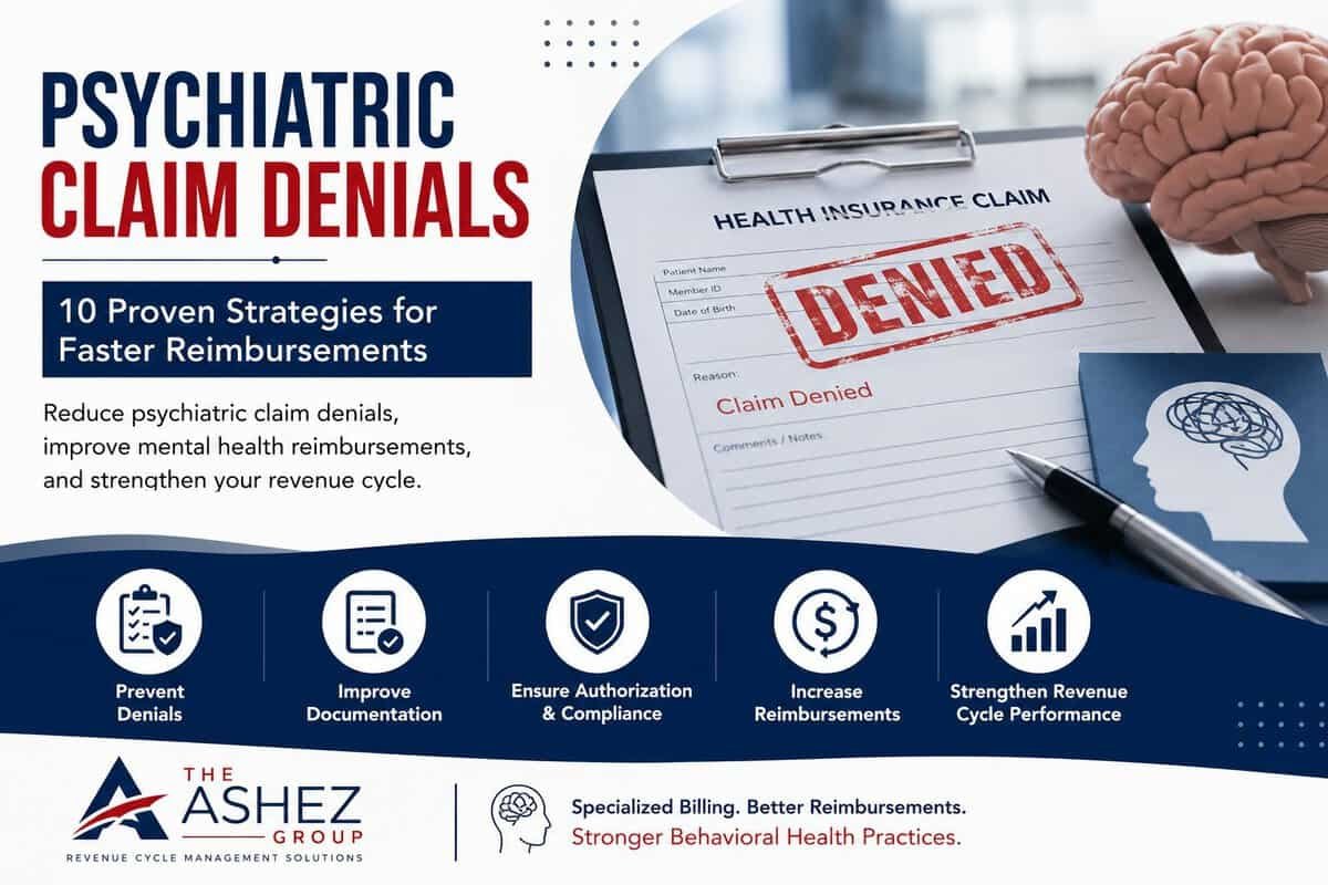 Psychiatric Claim Denials: 10 Proven Strategies for Faster Reimbursements